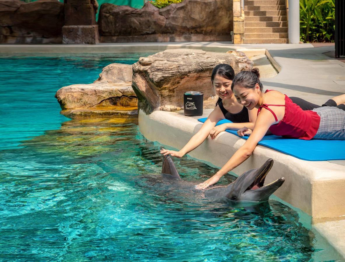 Resorts World Sentosa - Hotel Singapur Exterior foto Dolphin Interaction
