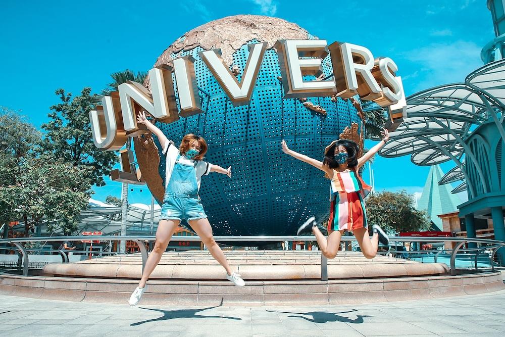 Resorts World Sentosa - Hotel Singapur Exterior foto Universal Studios Singapore