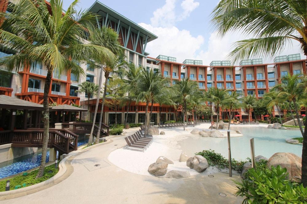 Resorts World Sentosa - Hotel Singapur Exterior foto Hard Rock Hotel