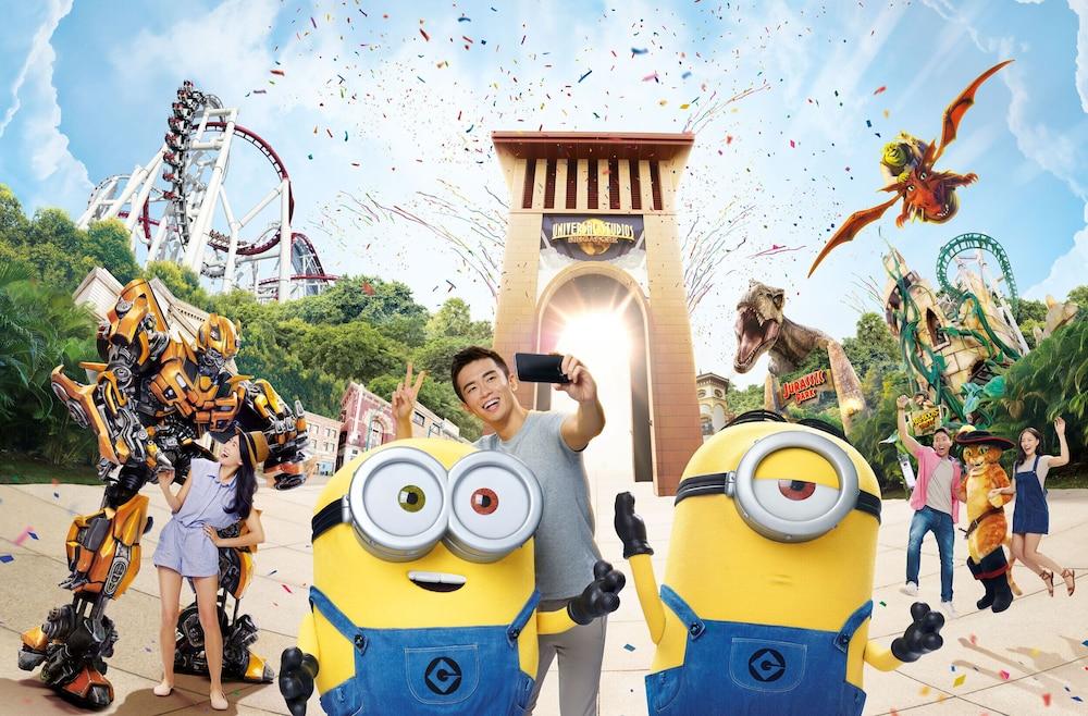 Resorts World Sentosa - Hotel Singapur Exterior foto Universal Studios Singapore