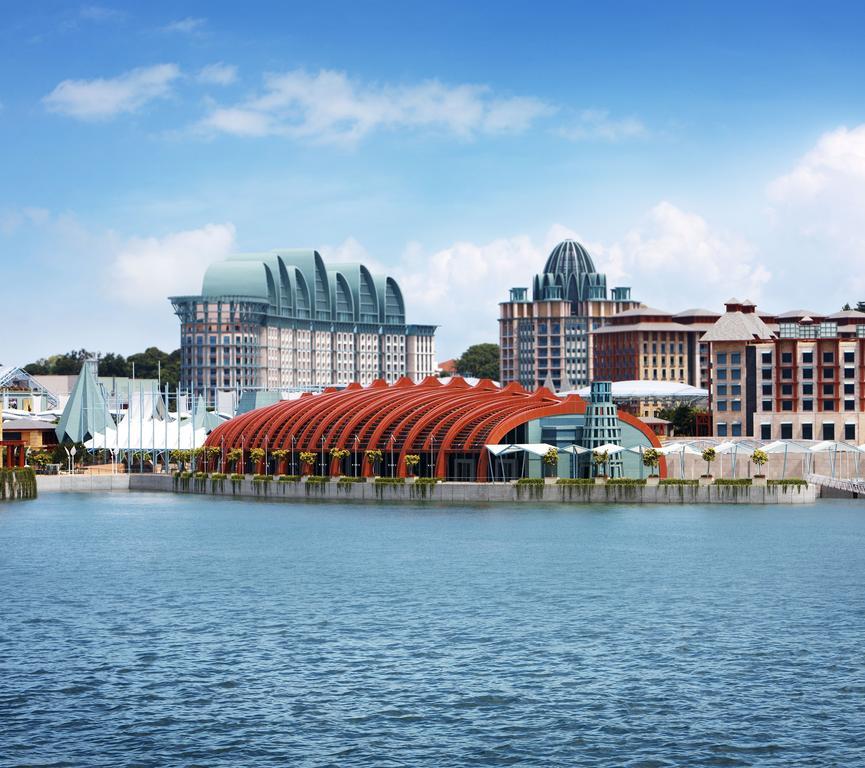 Resorts World Sentosa - Hotel Singapur Exterior foto Marina Bay Sands
