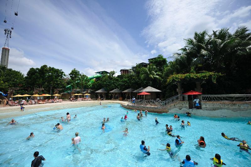 Resorts World Sentosa - Hotel Singapur Exterior foto Splash Island