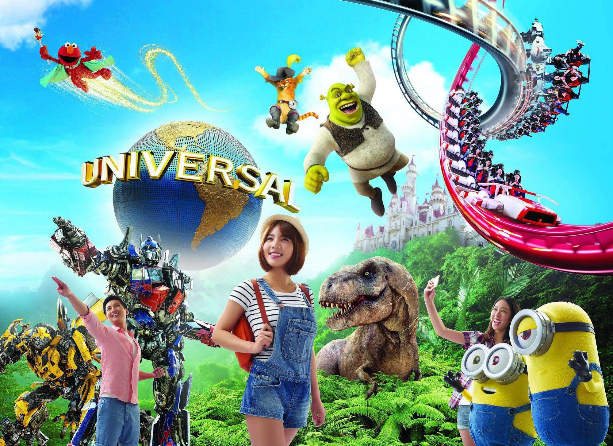 Resorts World Sentosa - Hotel Singapur Exterior foto Universal Studios Japan